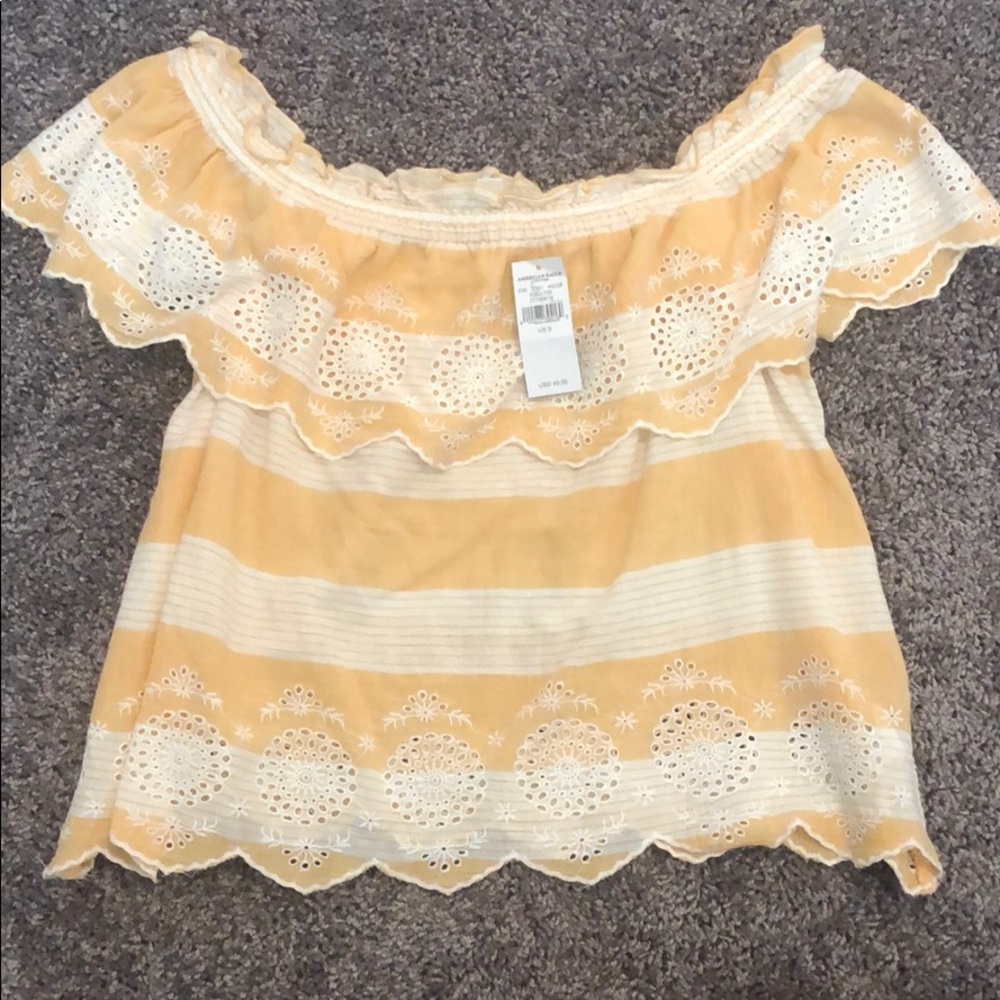 Off the shoulder blouse